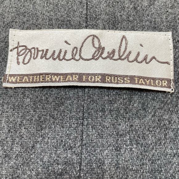 Vintage Bonnie Cashin Rain Coat Classic Red Grey Toggle Button Union Made READ - Picture 4 of 16